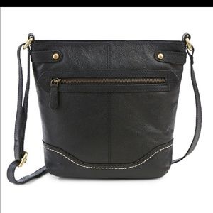 Black Born Leather Purse